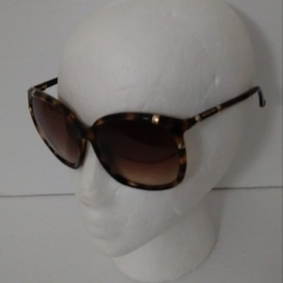 Michael Kors Oversize Tortoise Brown Sunglasses - Picture 8 of 14